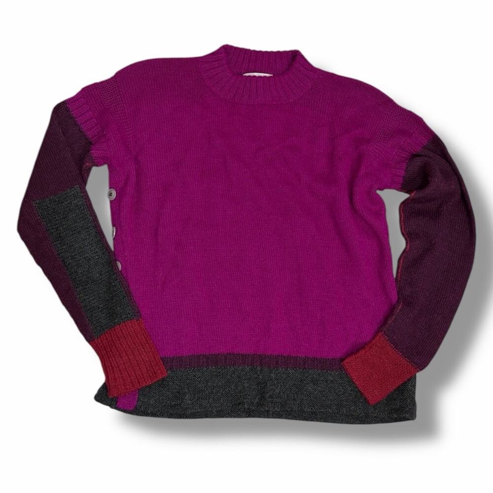 M. Patmos Sweater Women's Size S Baby Alpaca Preppy Lagenlook